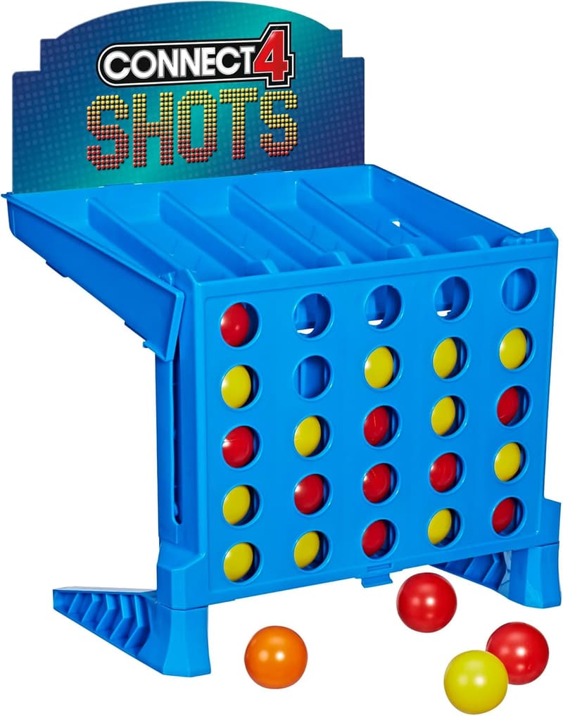 Connect 4 Shots Board Game for Kids Ages 8+, 2 Players