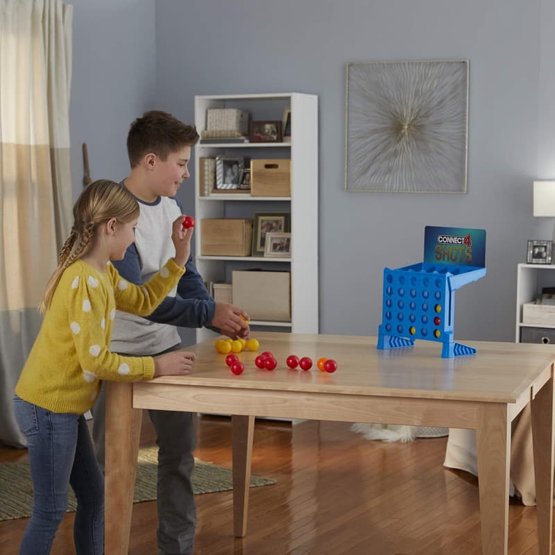 Connect 4 Shots Board Game for Kids Ages 8+, 2 Players