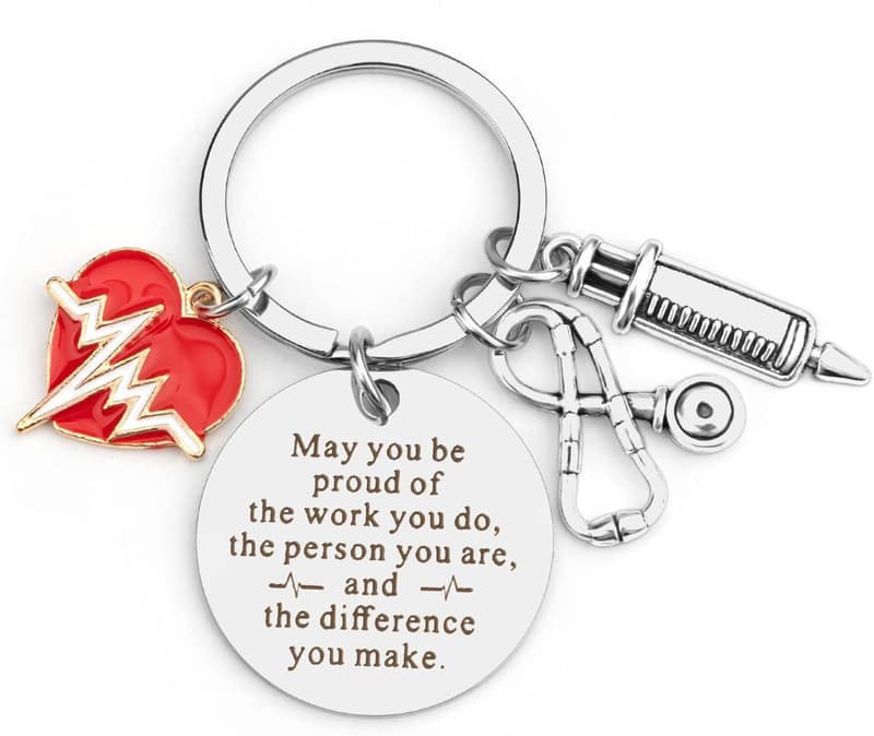 Nurse Keychain - Graduation Gift for Women & Teachers