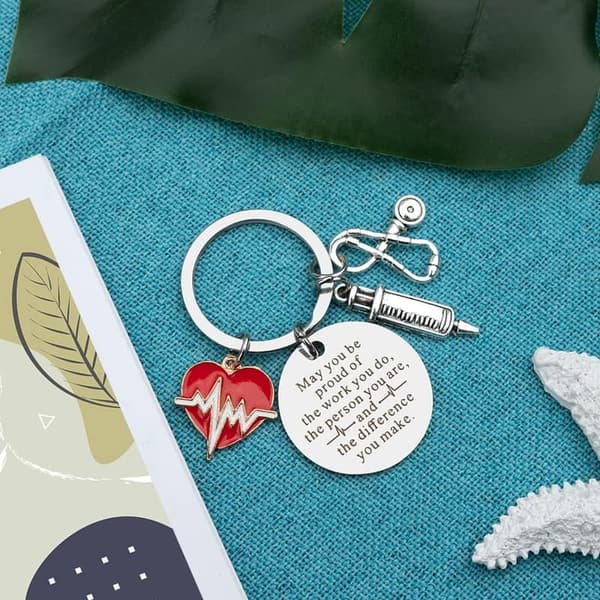 Nurse Keychain - Graduation Gift for Women & Teachers