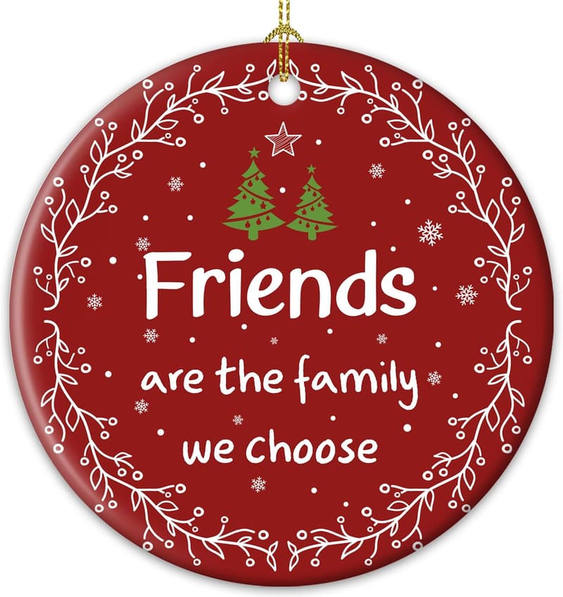 Friendship Ornaments for Women - Keepsake Tree Decoration 2025