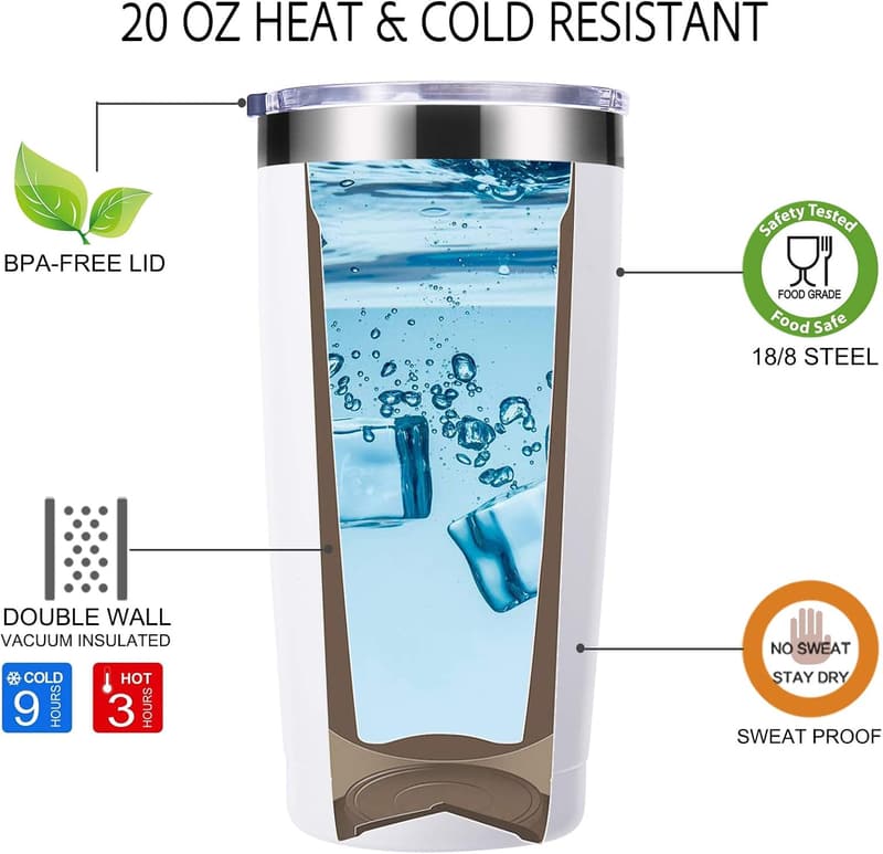 Great Doctor Tumbler Gift - 20 oz for Doctors, White