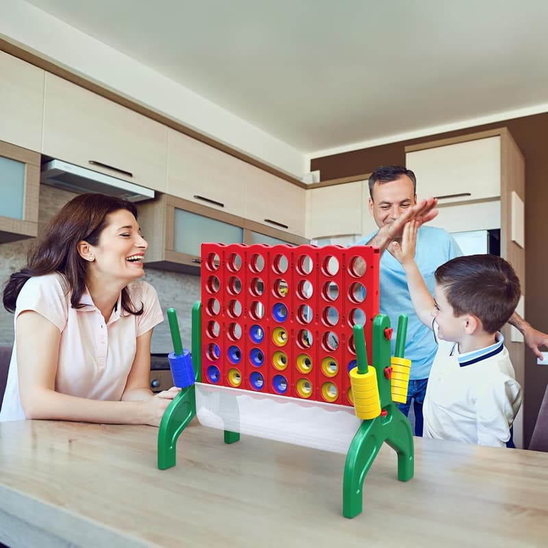 Giant 4-to-Score Connect Game Set – Outdoor/Indoor Family Fun