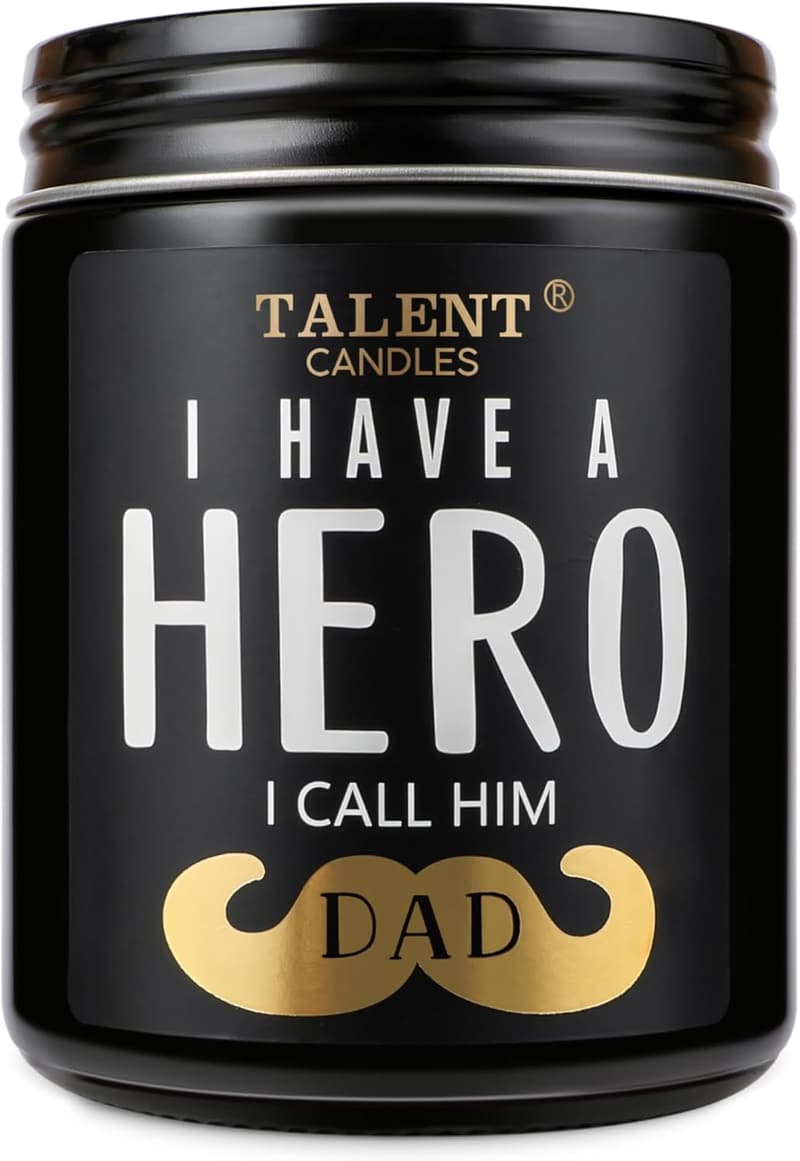 Father's Day Lavender Cedarwood Scented Candle for Dad