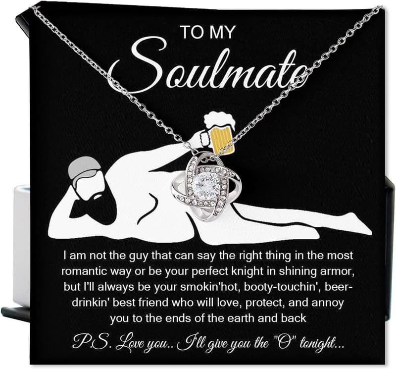 Personalized Soulmate Necklace for Women, Ideal Gift for Her