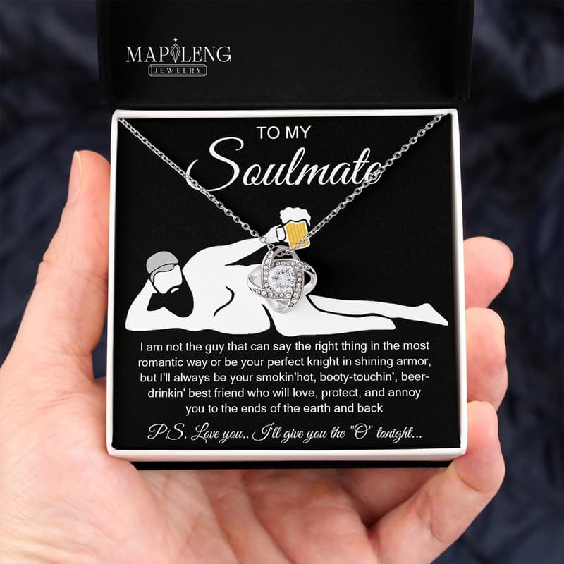 Personalized Soulmate Necklace for Women, Ideal Gift for Her