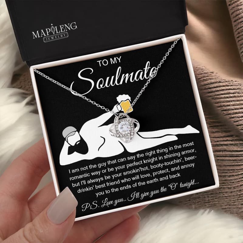 Personalized Soulmate Necklace for Women, Ideal Gift for Her