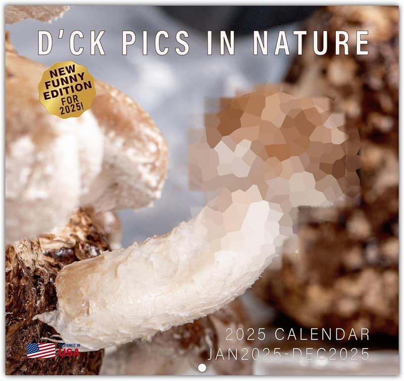 2025 Inappropriate Calendar - Funny Gag Gifts for Adults