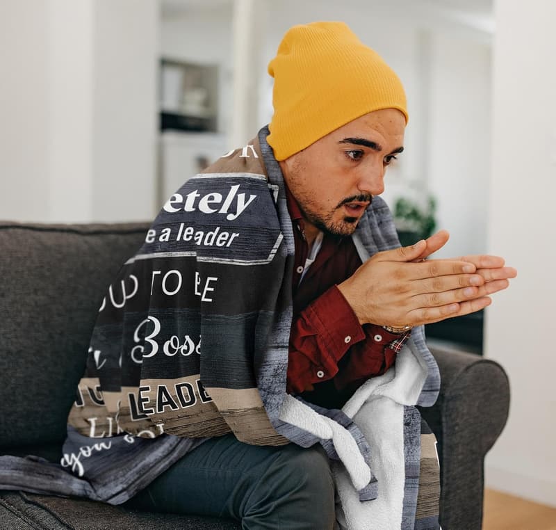 Boss Day Blanket Gift - 60