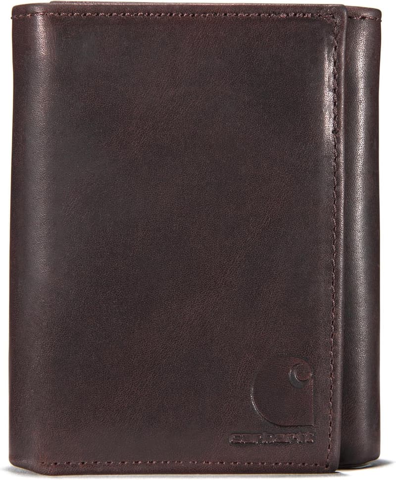 Carhartt Men's Durable Oil Tan Leather Wallet
