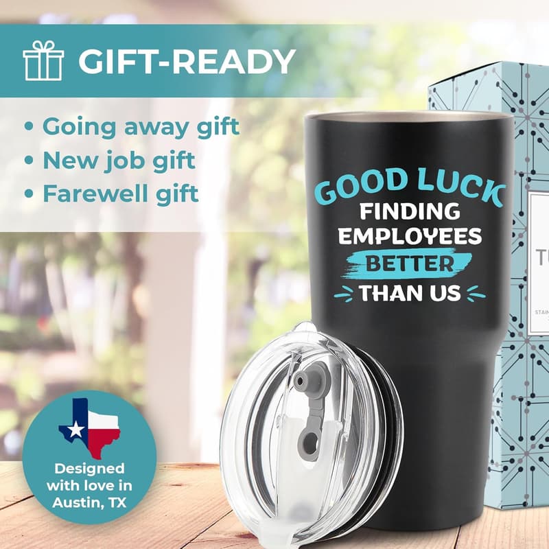 National Boss Day Funny 30oz Tumbler Gift for Men