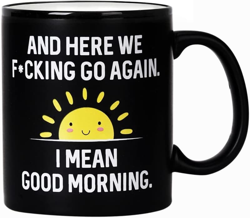 Funny Sarcastic Coffee Mug for Office Workers - 