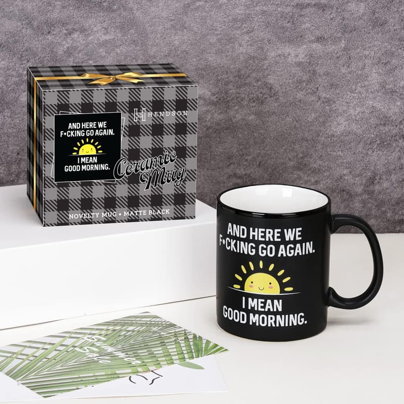 Funny Sarcastic Coffee Mug for Office Workers - 