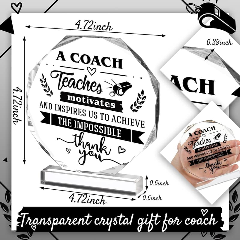 Thank You Acrylic Sign - Inspirational Gift for Coworkers