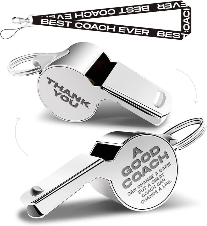 Coach Whistle with Lanyard – Gifts for Coaches