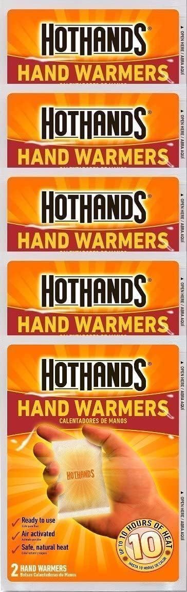 HotHands 10-Count Hand Warmers (5 Packs of 2 Warmers)