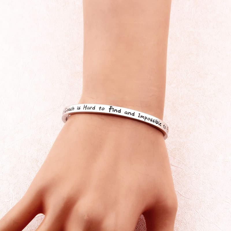 Coach Appreciation Bracelet for Female Coaches - 