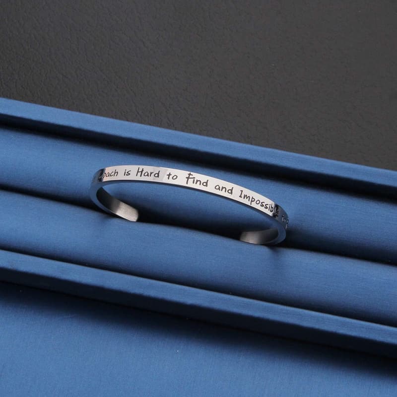 Coach Appreciation Bracelet for Female Coaches - 