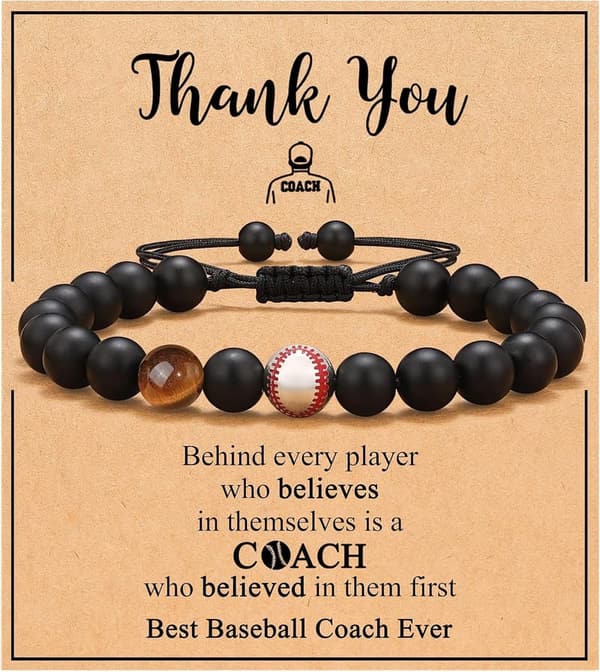 Boys' Sports Bracelet for Birthday, Graduation, Christmas