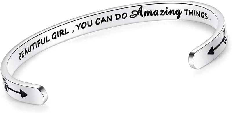 Inspirational Adjustable Bracelets for Teens and Women