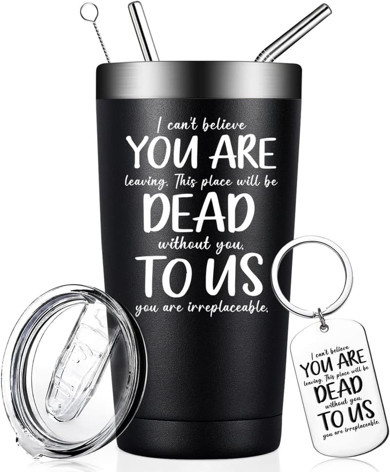 Going Away Gift Tumbler Cup for Coworkers
