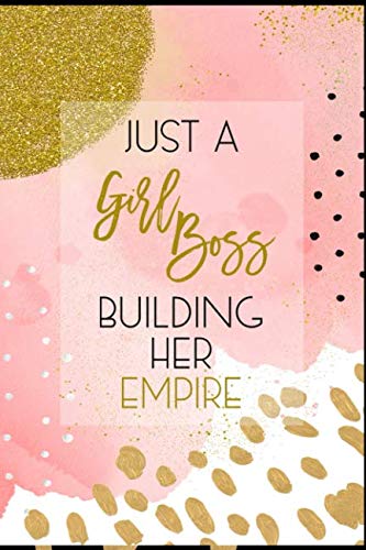 Girl Boss Checklist Journal - Pink Gold, Lined Notebook for Women