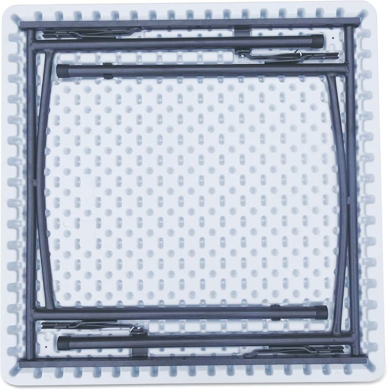White Square Folding Table - 36