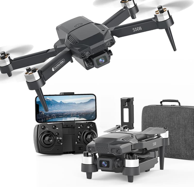 Foldable Mini Drone with 720P Camera & Altitude Hold