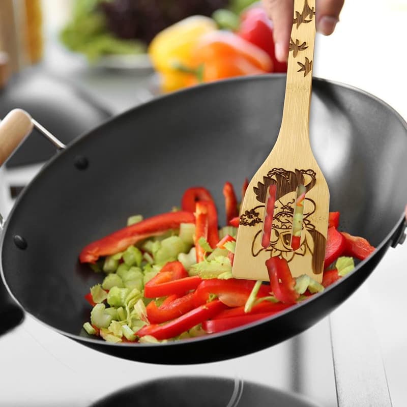 Mother's Day Wooden Cooking Utensil Set for Women