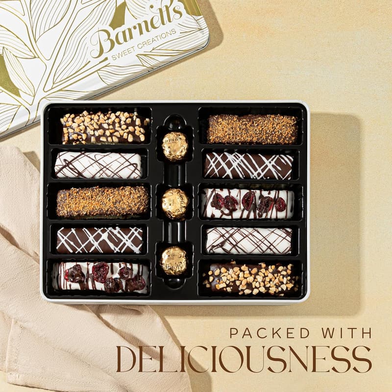 Gourmet Cookie Gift Box - Assorted Flavors, 14 oz