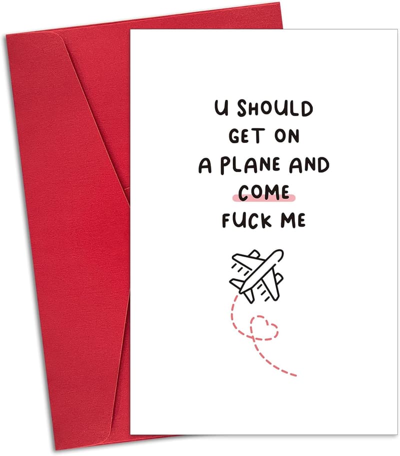 Cute Valentine's Day Card for Long Distance Relationships