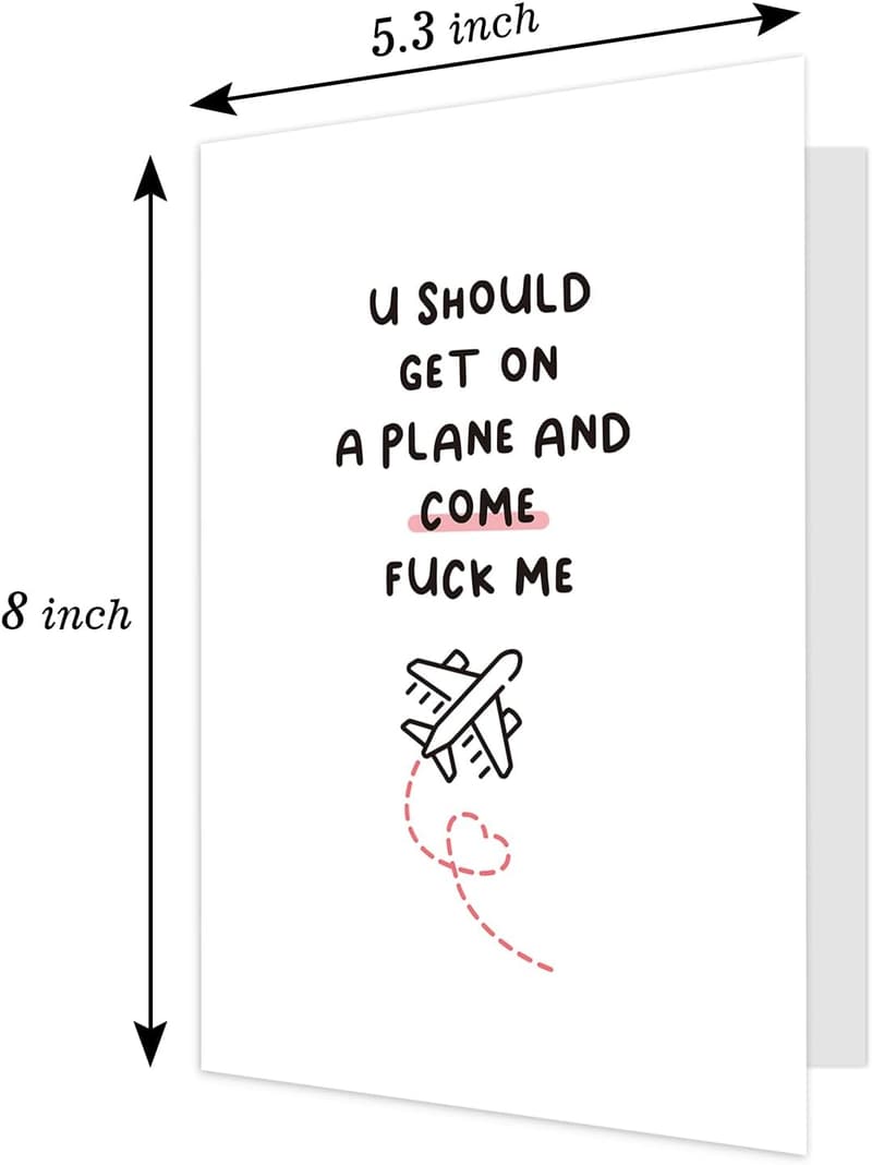 Cute Valentine's Day Card for Long Distance Relationships
