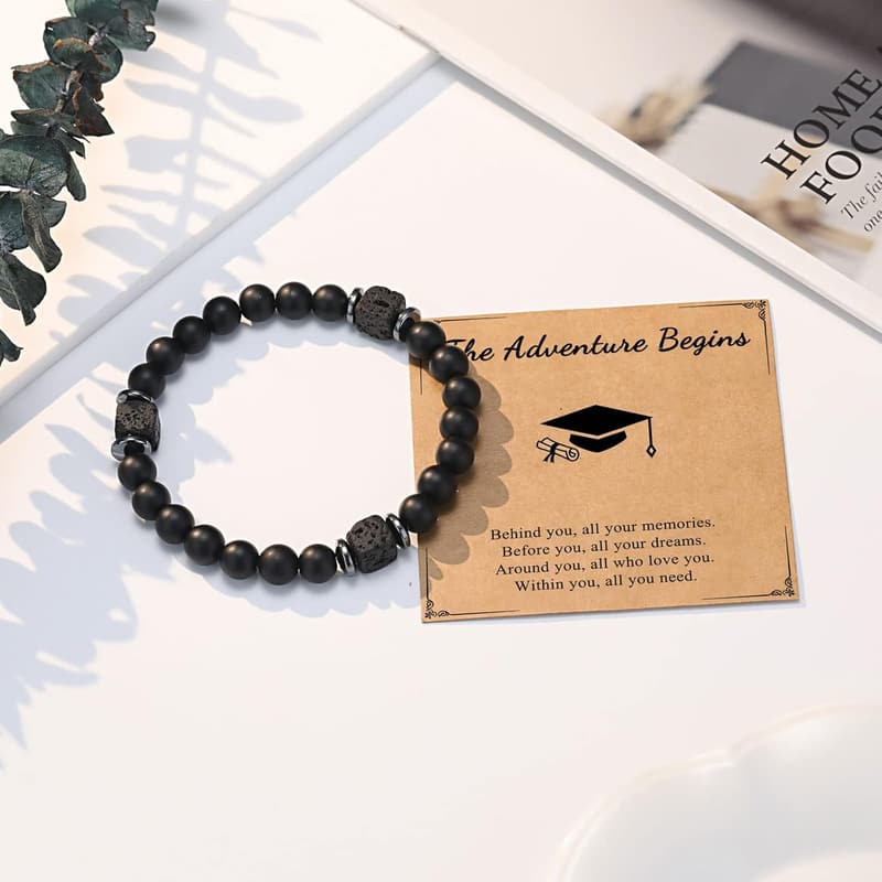 Men's Elastic Rope Bracelet - Gift for Dad or Husband