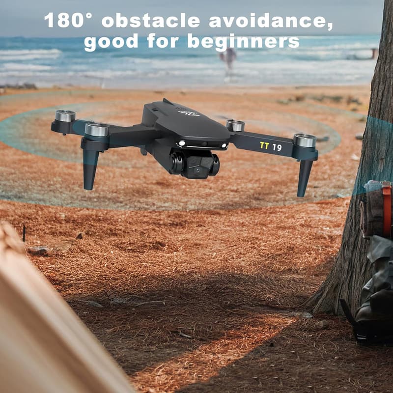 Beginner-Friendly 1080P HD Camera Drone with Obstacle Avoidance