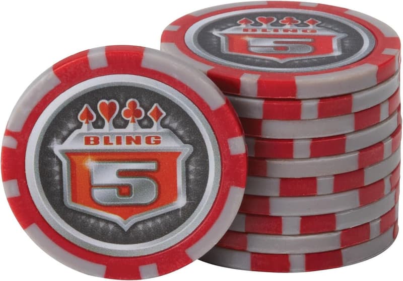 Texas Hold'em Clay Poker Chip Set with Aluminum Case – 500 Chips