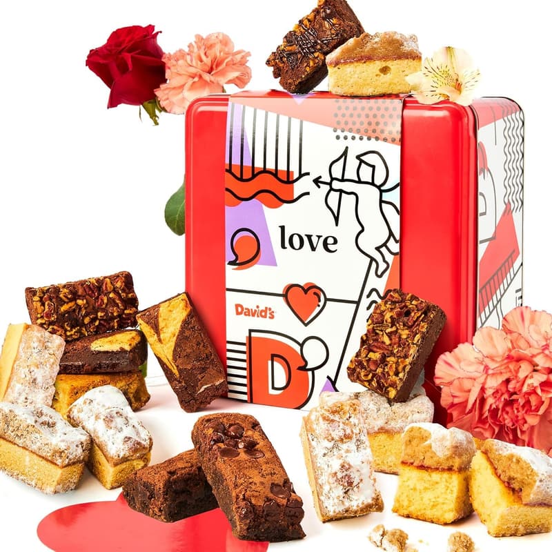 Gourmet Brownie & Crumb Cake Gift Basket - 16 Delicious Treats