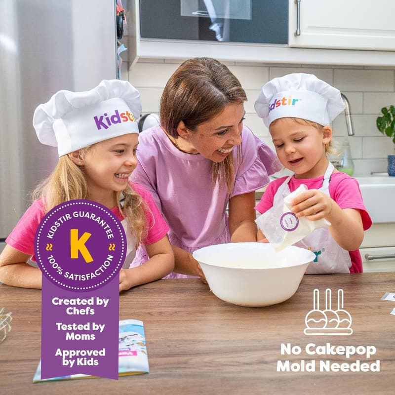 Kids Baking Set: All-in-One Cake Pop Kit for Ages 6-12