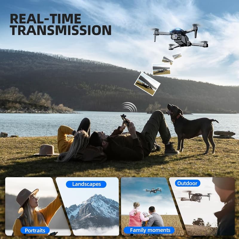 Foldable Mini Drone with 1080P HD Camera for Kids & Beginners