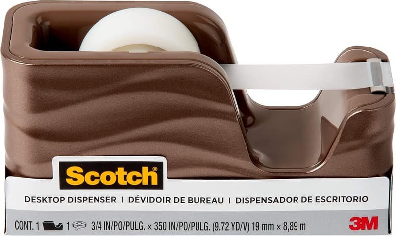 Wave Tape Dispenser with 3/4