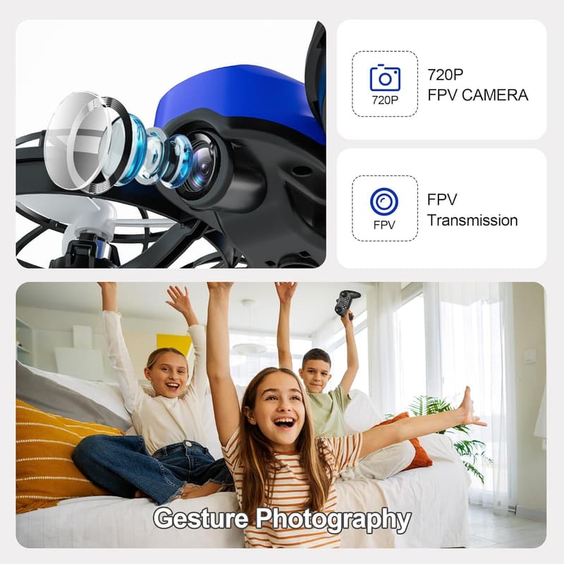 Kids' Camera Drone - Beginner-Friendly Mini Quadcopter for Birthdays