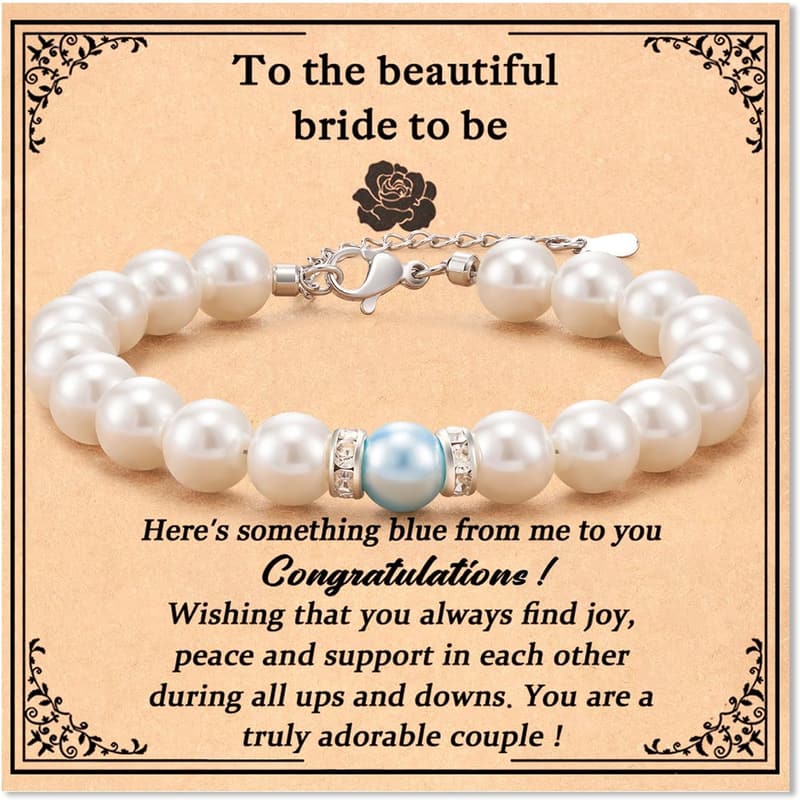 Bridal Shower Gift: Something Blue for Bride-to-Be