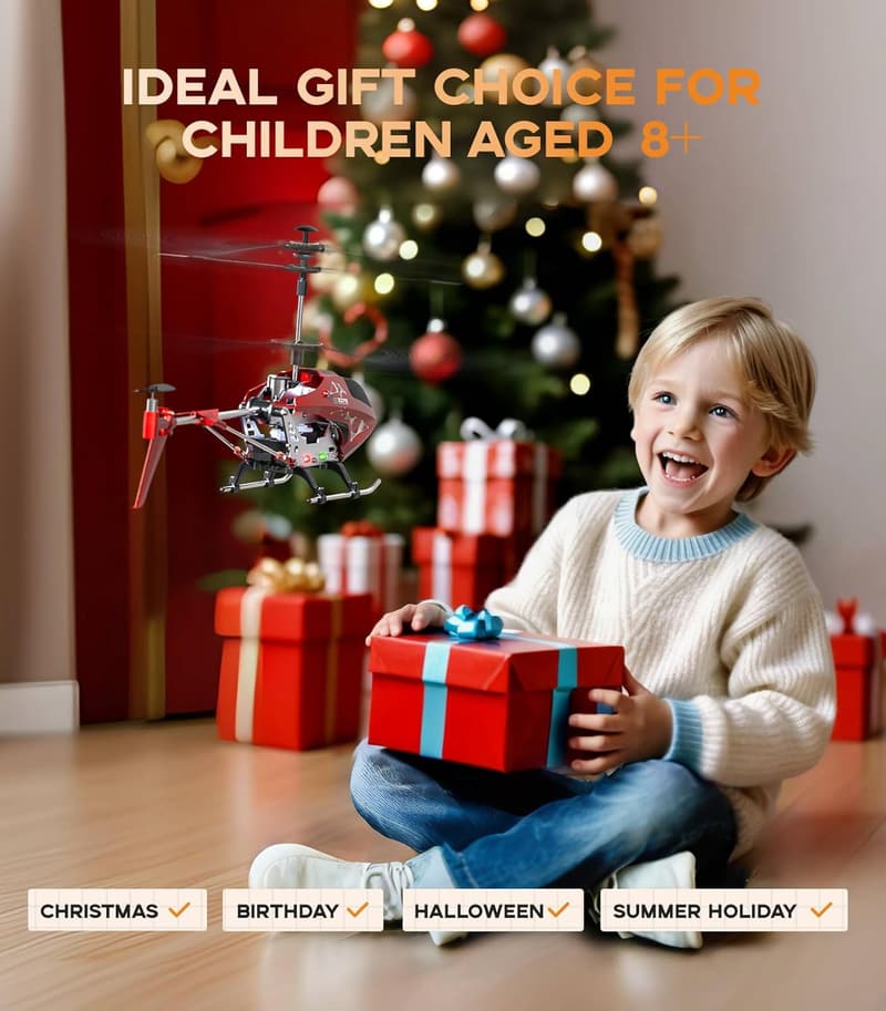 Remote Control Helicopter for Kids with Altitude Hold