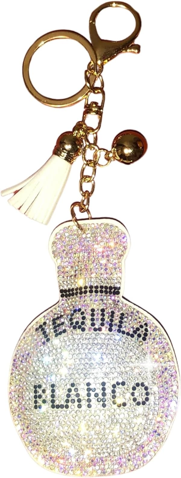 Rhinestone Keychain Charm Set for Women