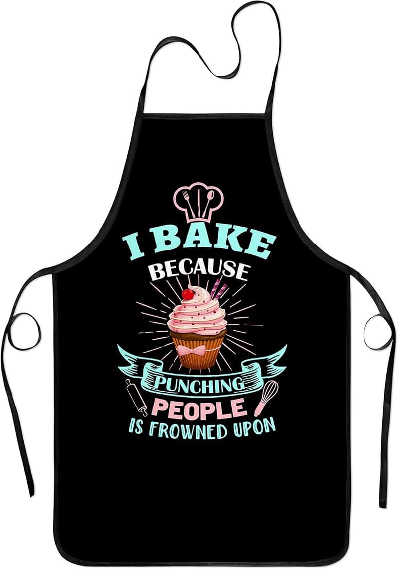 Baking Apron for Women - Fun Gift for Family and Friends
