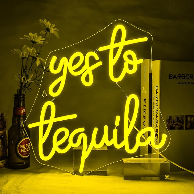 Tequila Bar LED Neon Sign for Men’s Cave and Parties
