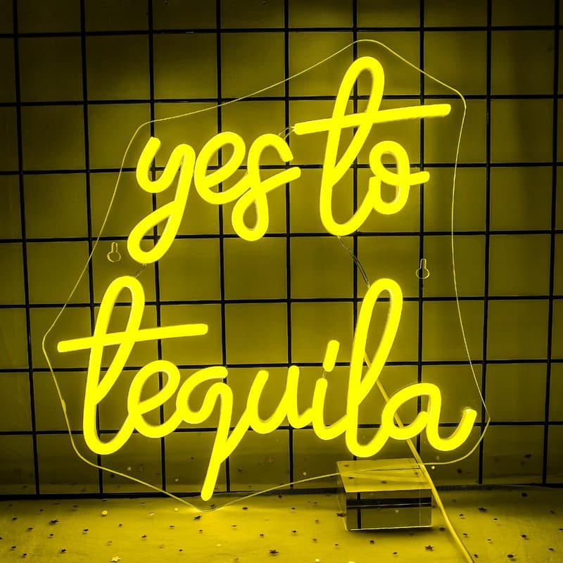 Tequila Bar LED Neon Sign for Men’s Cave and Parties