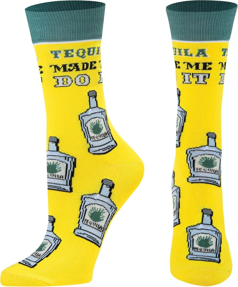 Unique Graphic Crew Socks for Women - Cute & Funny Designs