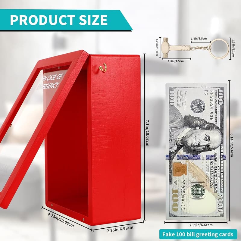 Funny Fill-Your-Own Emergency Gift Box with Hammer
