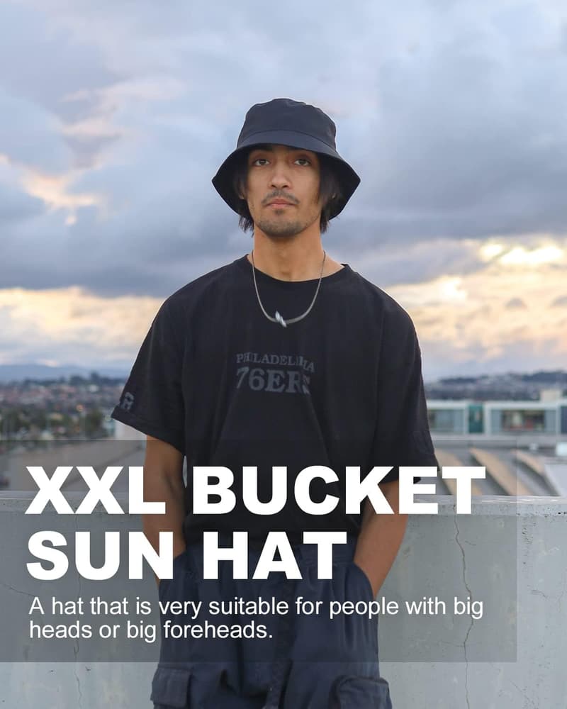 Lightweight XXL Quick-Dry Bucket Hat for Summer Travel