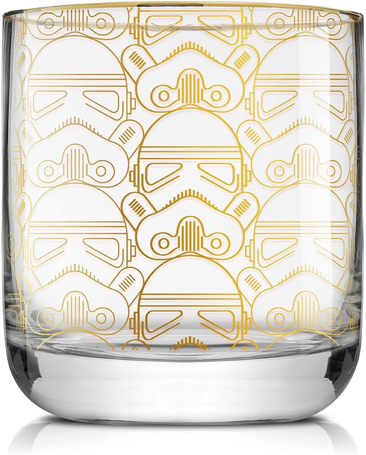 Star Wars Retro Lowball Glasses Set of 4, 10oz Tumbler